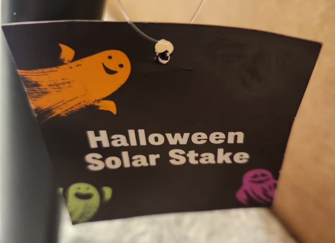 NEW Halloween GHOST Solar Outdoor Landscape Stake Lamps Yard Path Light Garden - Thumbnail 5
