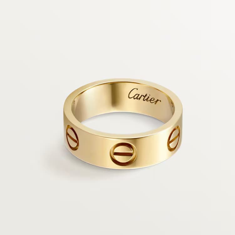 Cartier Love Ring Gold Band
