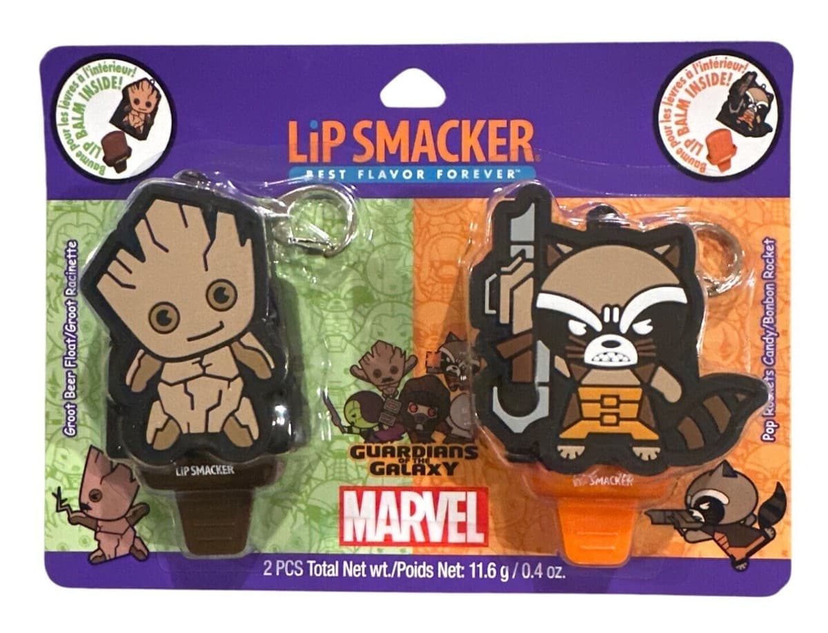 Lip Smacker Groot and Rocket Lip Balm - 0.4oz/2pc - Thumbnail 3