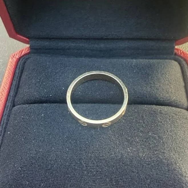 Cartier Love Ring Gold Band - Thumbnail 2