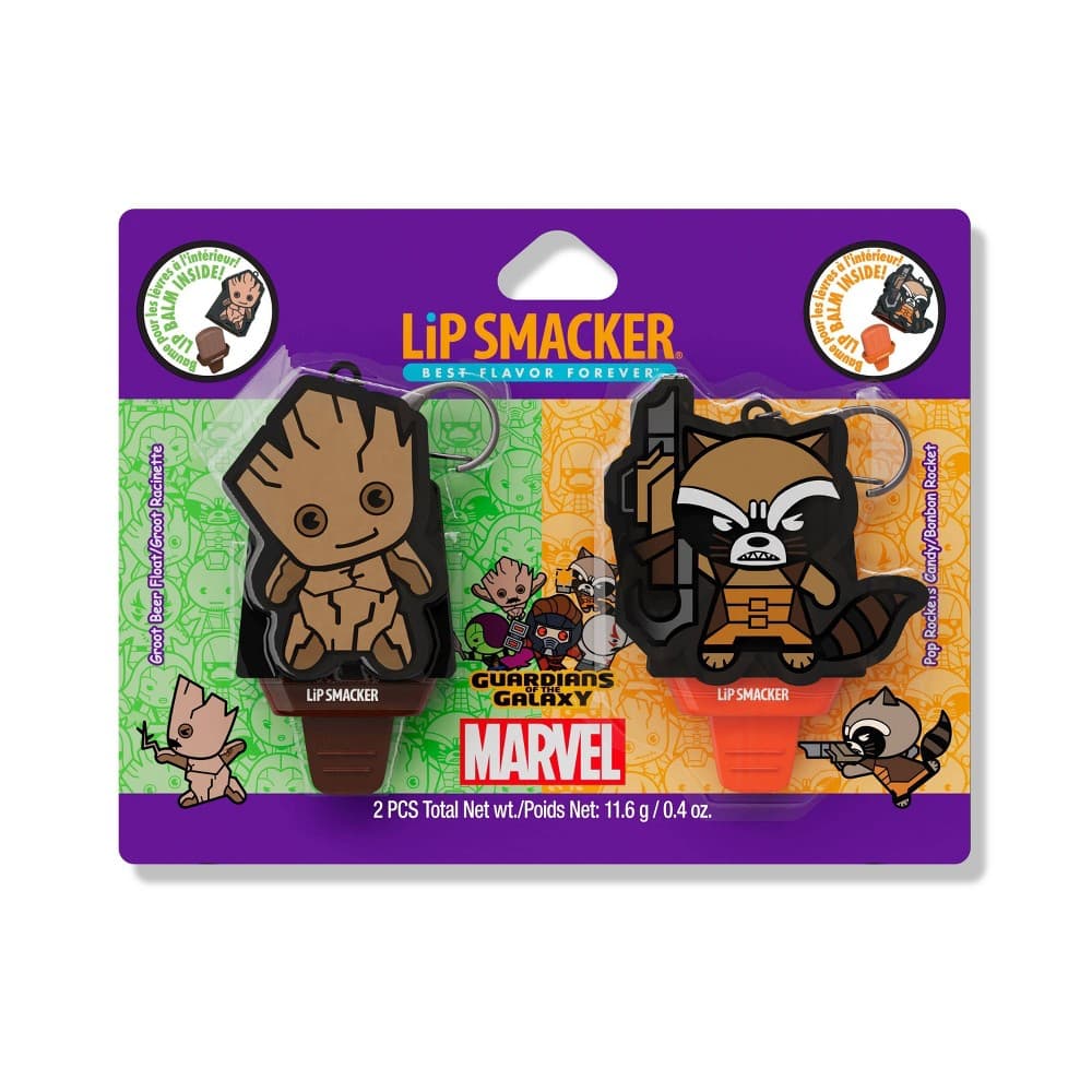 Lip Smacker Groot and Rocket Lip Balm - 0.4oz/2pc - Thumbnail 2