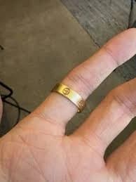 Cartier Love Ring Gold Band - Thumbnail 4