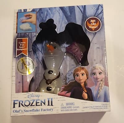 Disney Frozen ll Olaf's Snowflake Factory,New Unopened , create cool sculpture - Thumbnail 2
