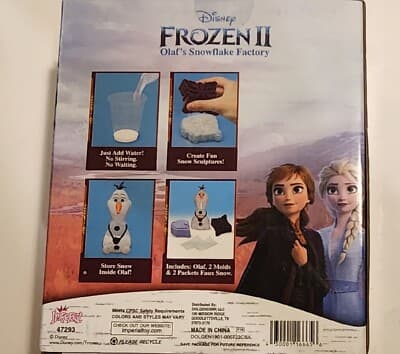 Disney Frozen ll Olaf's Snowflake Factory,New Unopened , create cool sculpture - Thumbnail 5