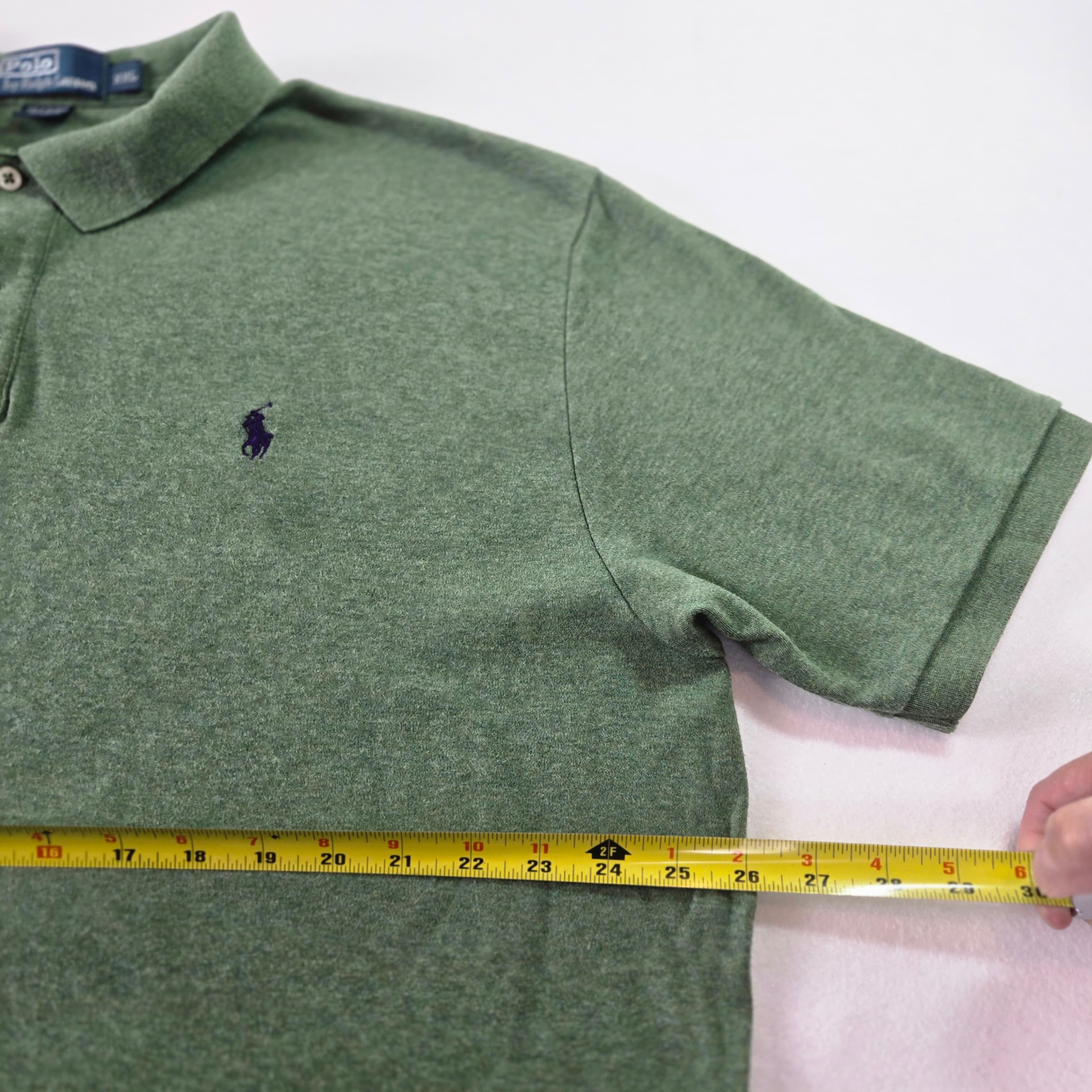 Polo Ralph Lauren Green Polo Shirt XXL - Thumbnail 6