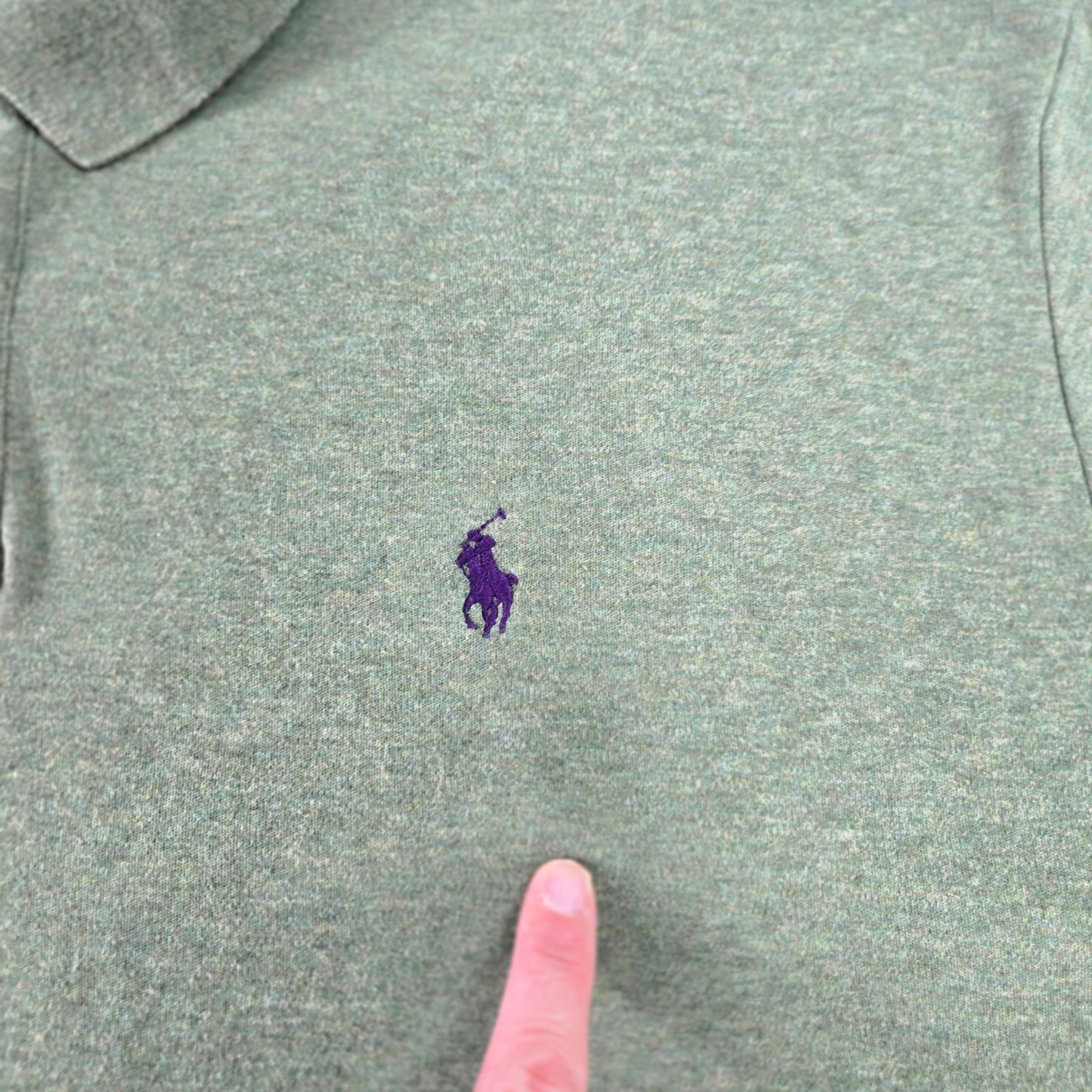 Polo Ralph Lauren Green Polo Shirt XXL - Thumbnail 8