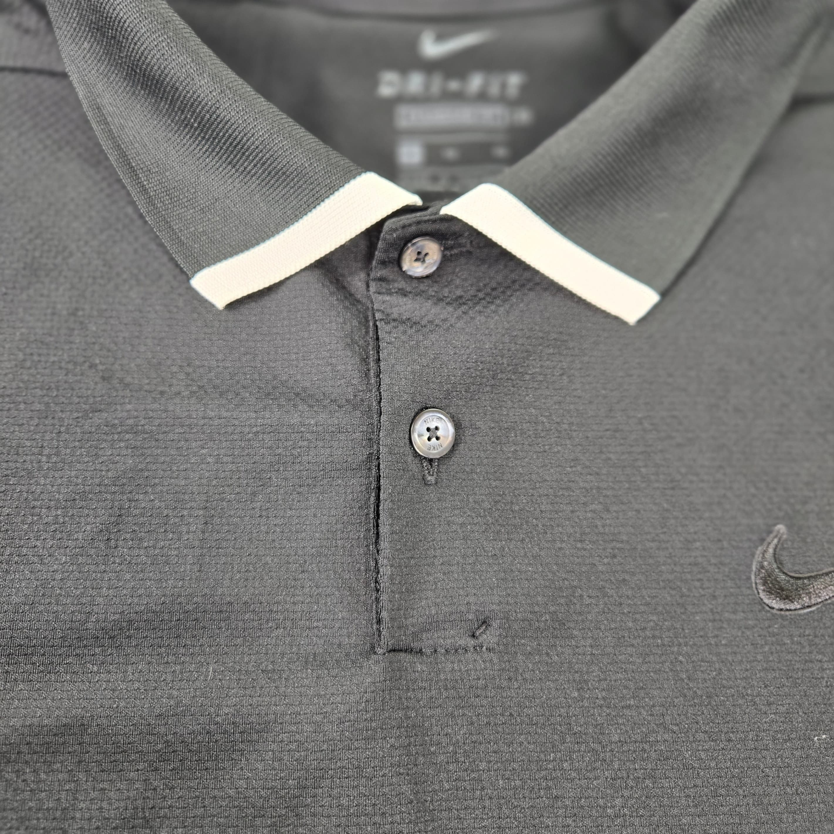 Nike Dri-FIT Polo Shirt XL Black Standard Fit - Thumbnail 5