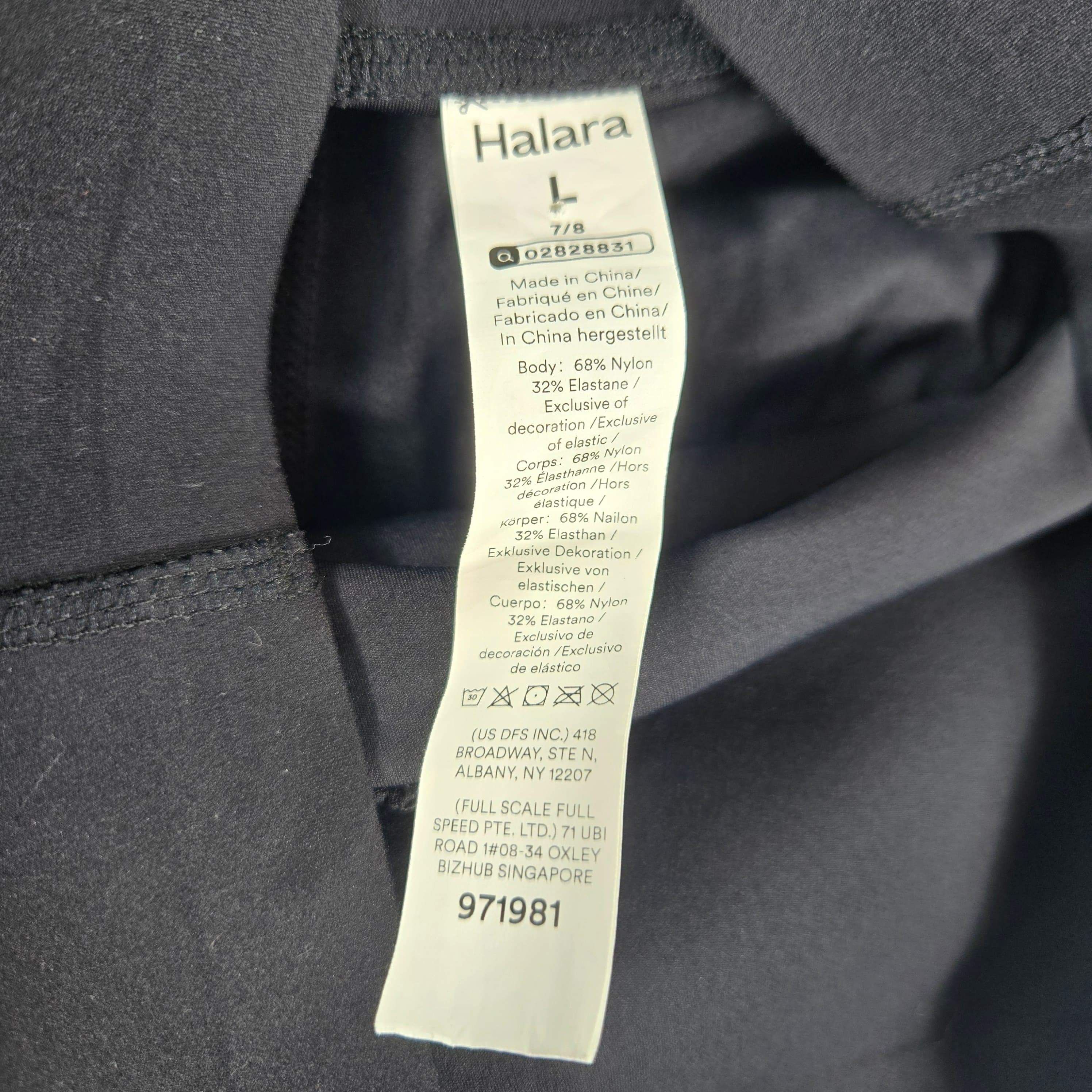 Halara Black Leggings Size L - Thumbnail 8