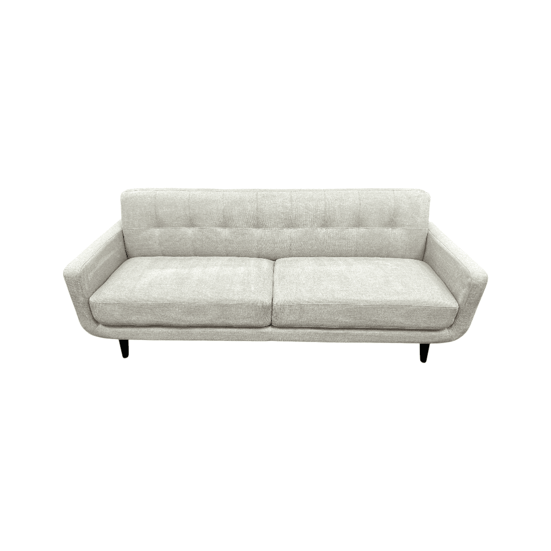 At Home Hadley Tufted Back Sofa - Taupe - Thumbnail 3