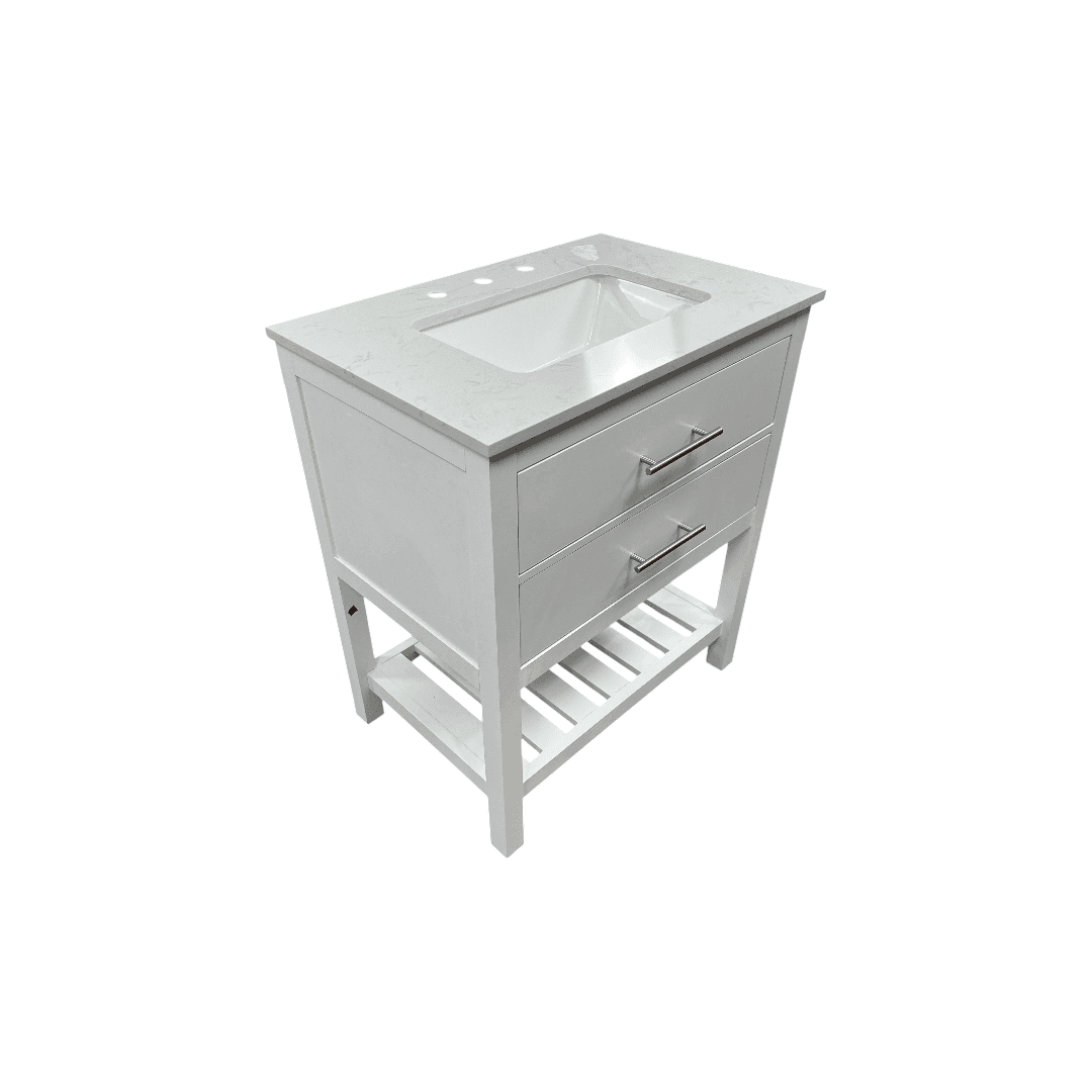 Lark Manor Carnavon Single Bathroom Vanity with Engineered Stone Top - Thumbnail 15