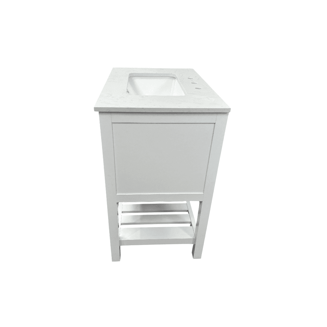 Lark Manor Carnavon Single Bathroom Vanity with Engineered Stone Top - Thumbnail 7