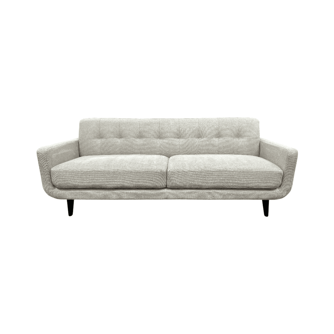 At Home Hadley Tufted Back Sofa - Taupe - Thumbnail 4