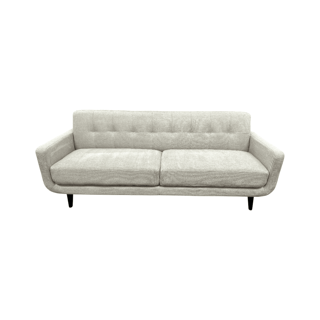 At Home Hadley Tufted Back Sofa - Taupe - Thumbnail 2