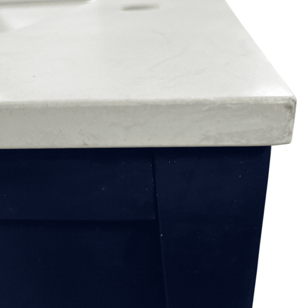Latitude Run Brooks Double Bathroom Vanity with Marble Top - Thumbnail 13