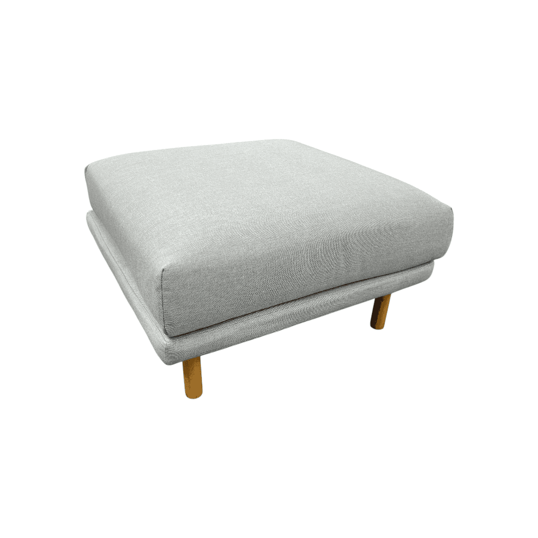 Burrow Range Ottoman - Stone Gray - Thumbnail 2