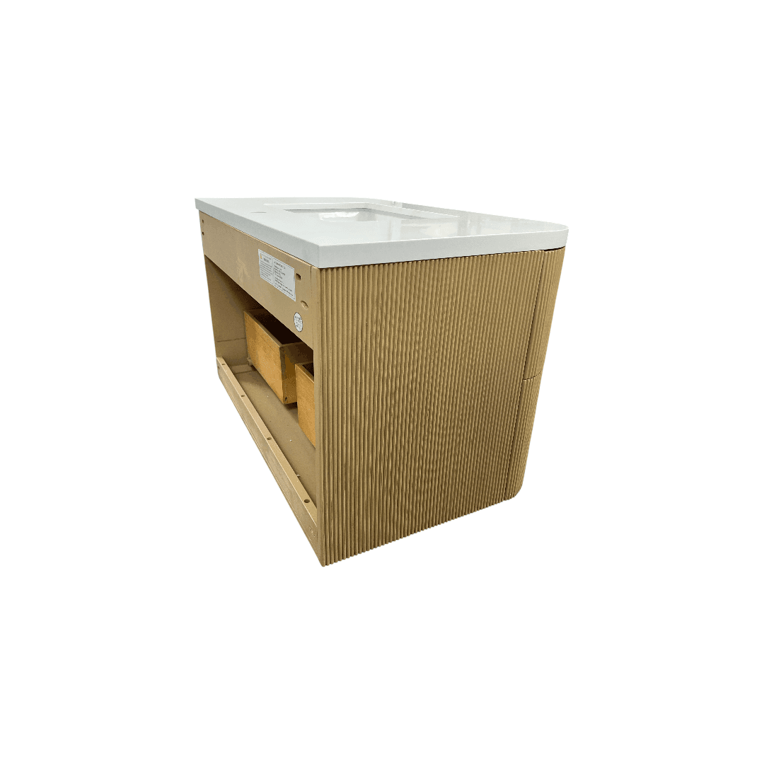 Ophelia & Co. Chantal Single Bathroom Vanity With Engineered Quartz Top - Thumbnail 14