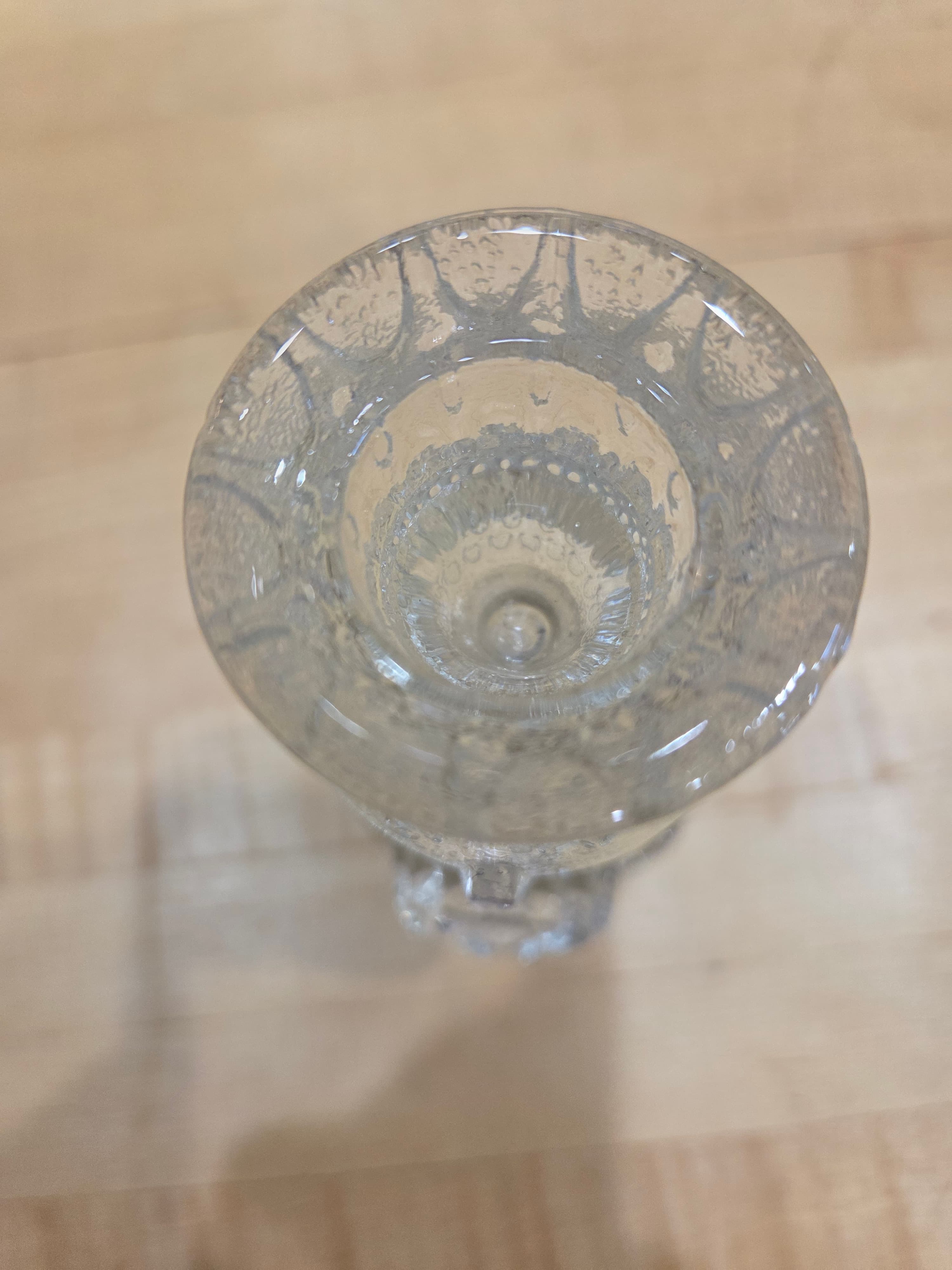 Vintage Bjorn Wiinblad Rosenthal Glass Wise Man Nativity Candle Holder - Thumbnail 2