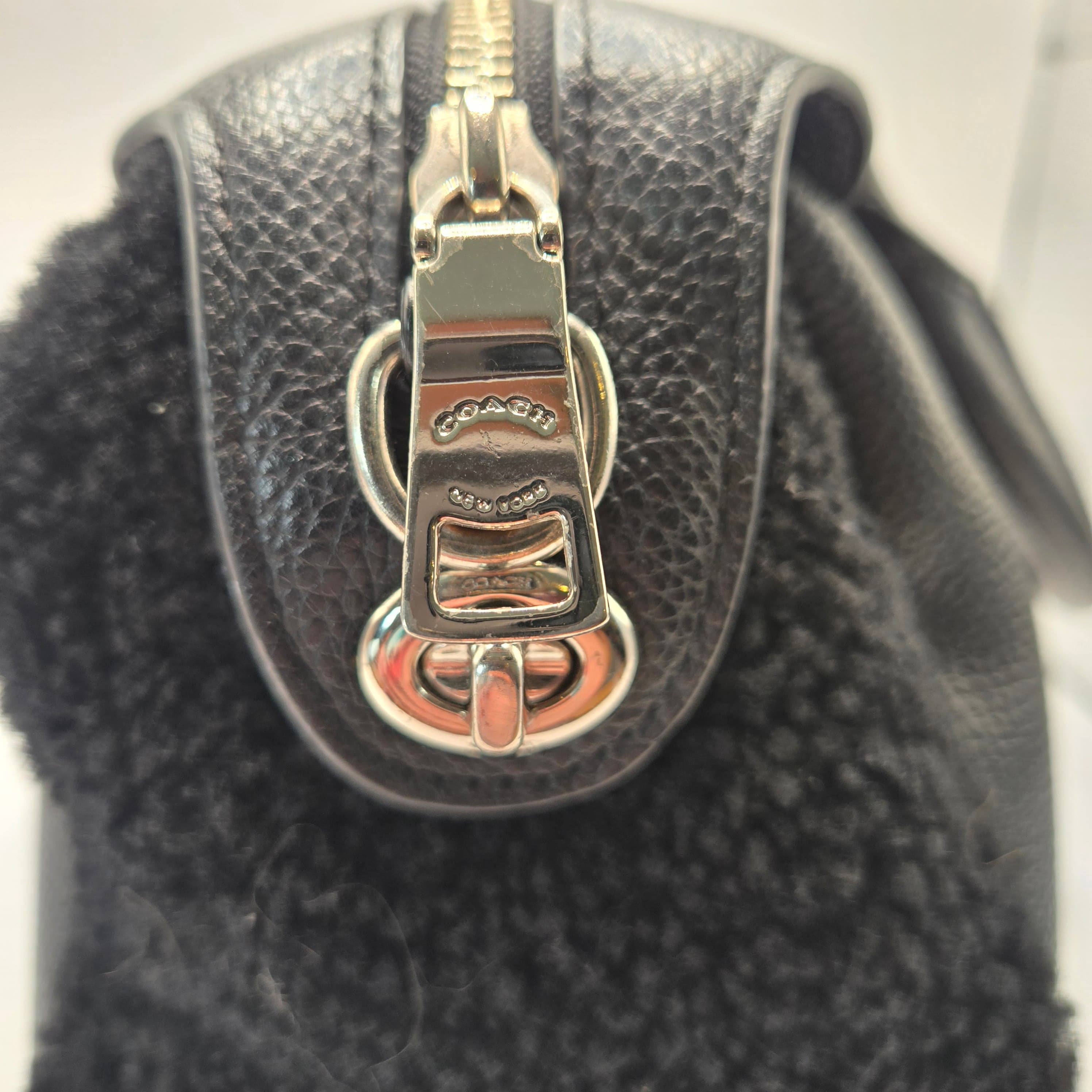 Coach Bennett Mini Satchel, Crossbody pebbled Leather with shoulder strap - Thumbnail 10