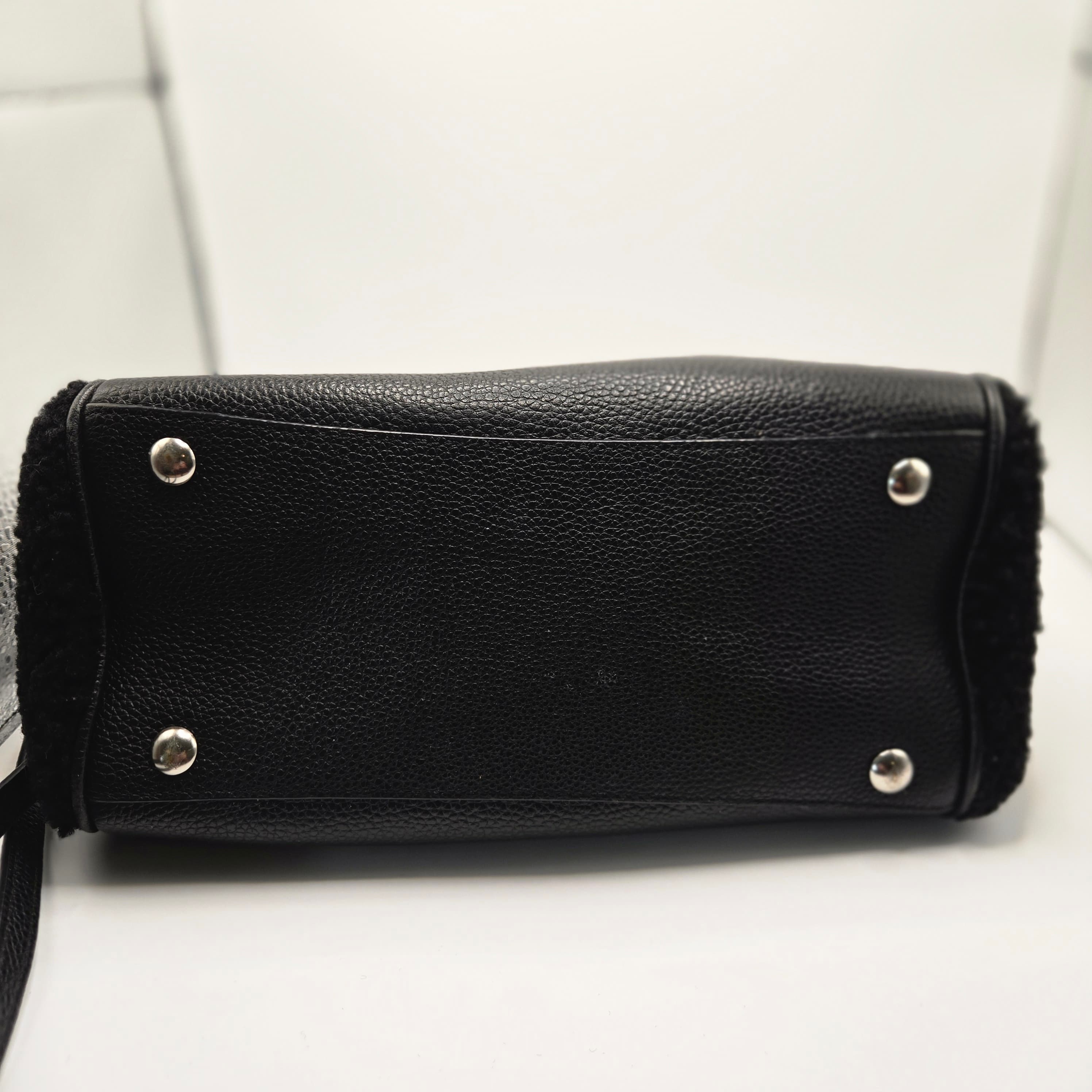 Coach Bennett Mini Satchel, Crossbody pebbled Leather with shoulder strap - Thumbnail 11