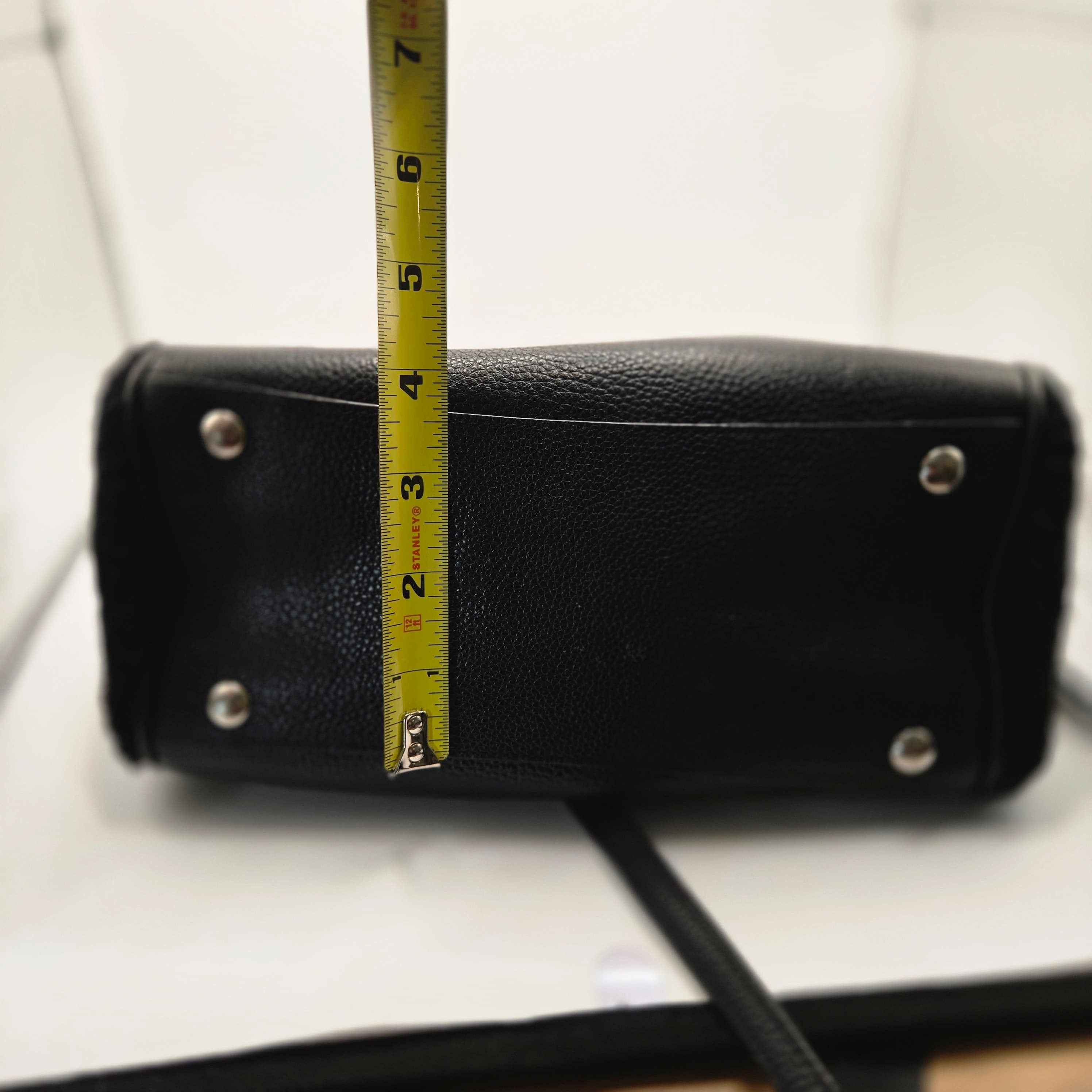 Coach Bennett Mini Satchel, Crossbody pebbled Leather with shoulder strap - Thumbnail 12