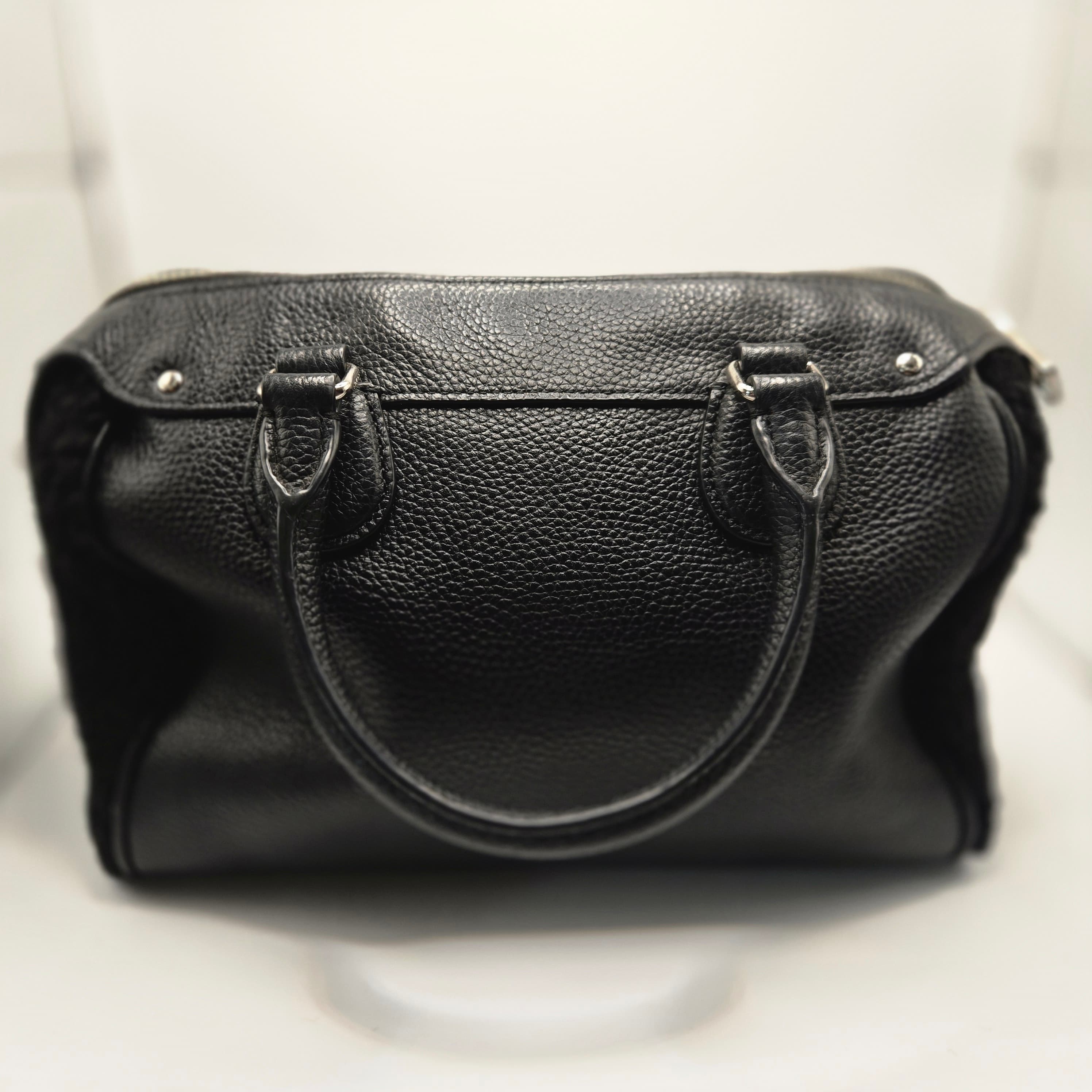 Coach Bennett Mini Satchel, Crossbody pebbled Leather with shoulder strap - Thumbnail 14