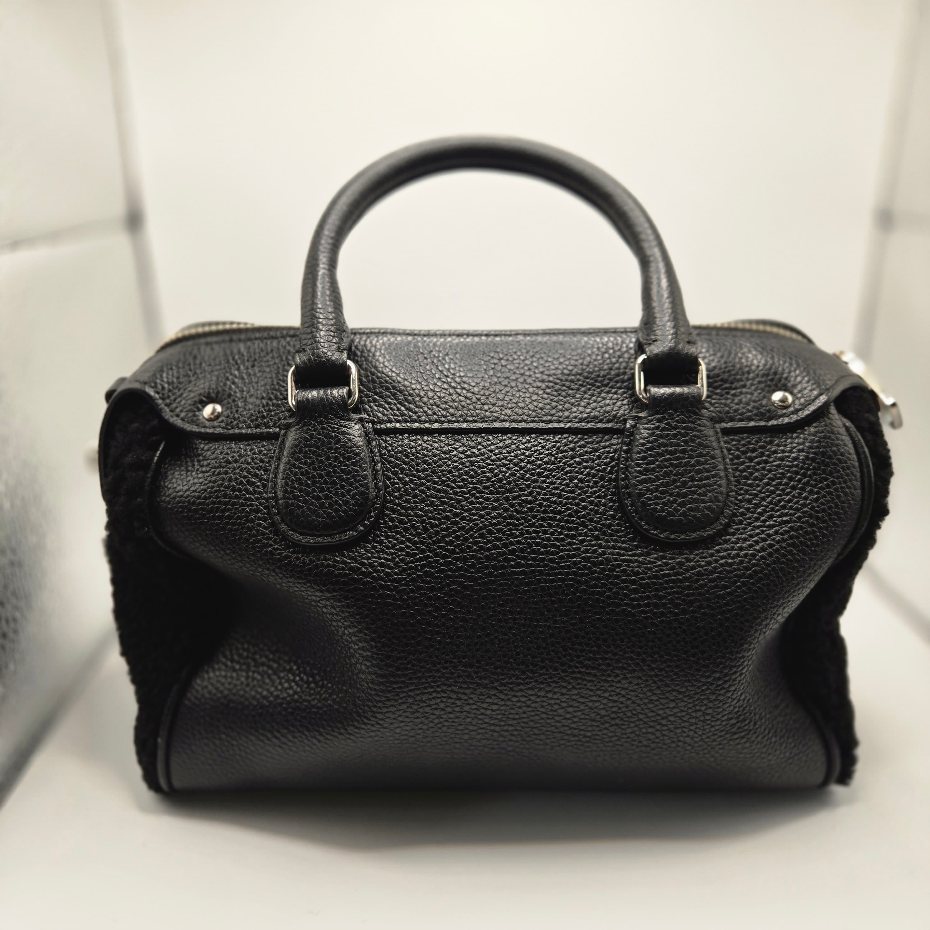 Coach Bennett Mini Satchel, Crossbody pebbled Leather with shoulder strap - Thumbnail 15