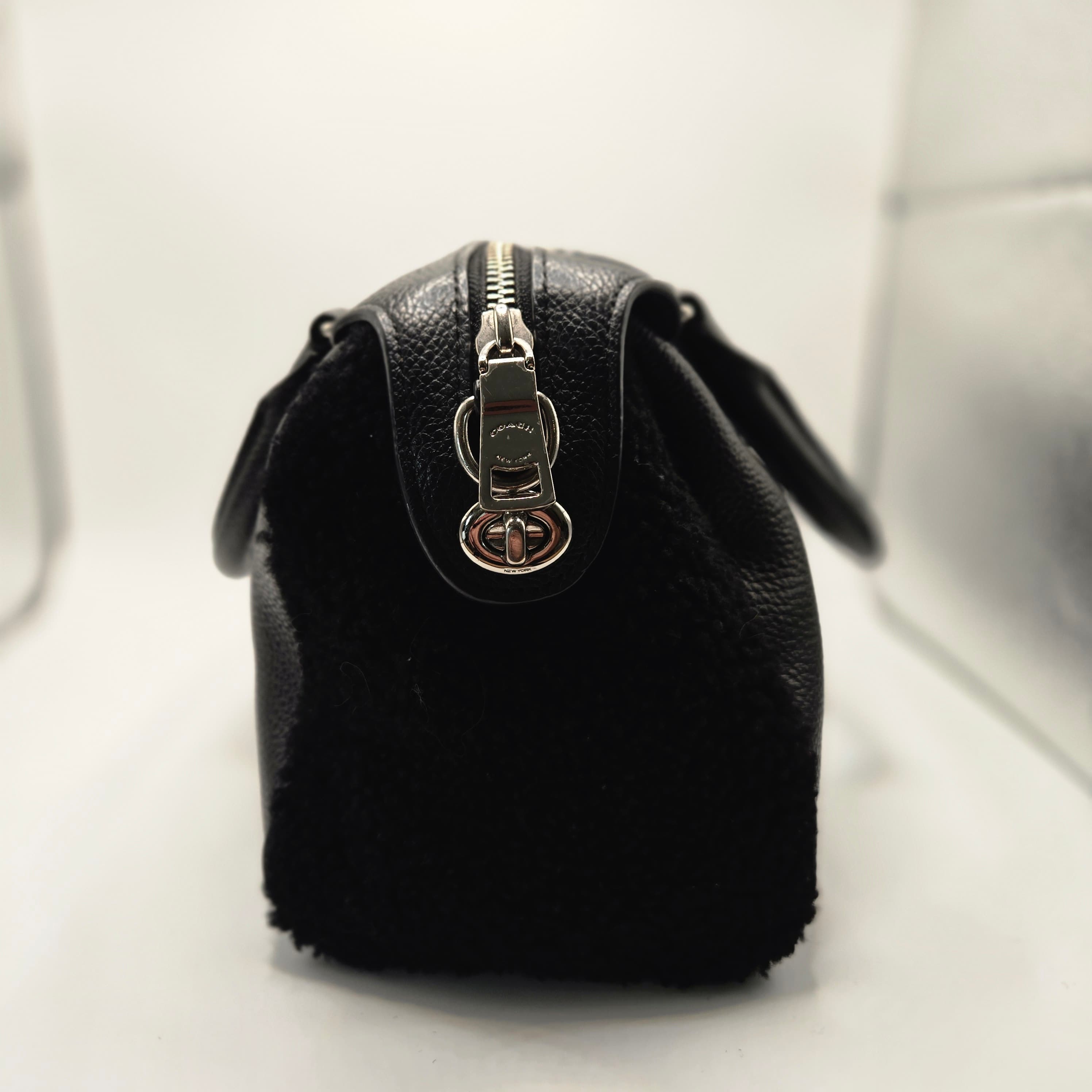 Coach Bennett Mini Satchel, Crossbody pebbled Leather with shoulder strap - Thumbnail 18