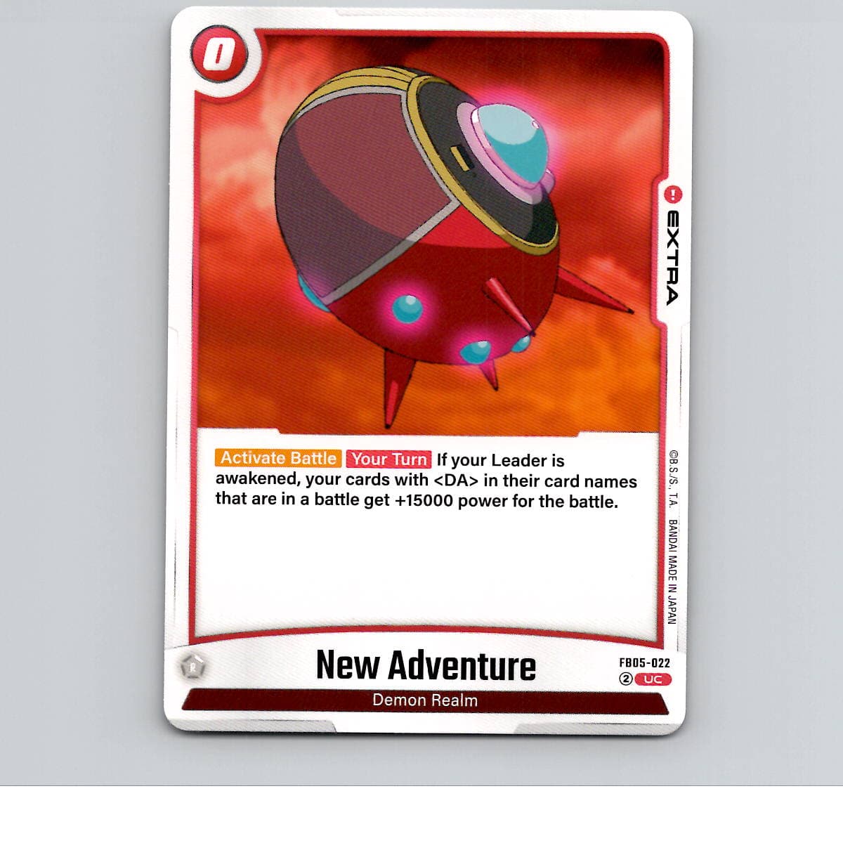 New Adventure Normal New Adventure FB05-022 NM