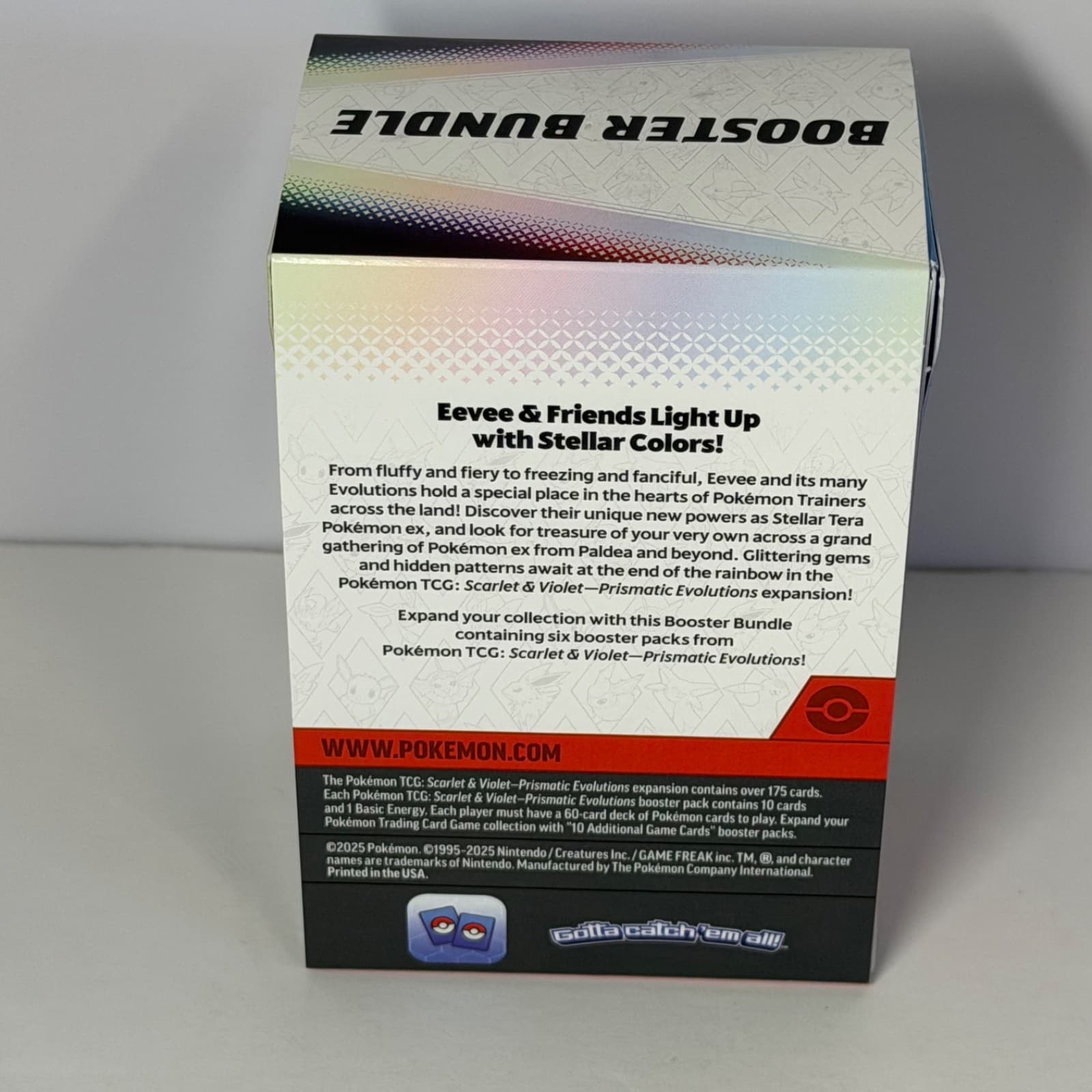 Pokemon Scarlet Violet Prismatic Evolutions Booster Bundle New/Factory Sealed - Thumbnail 3