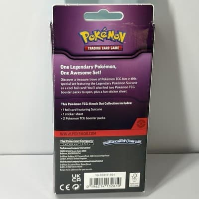 Suicune Knock Out Collection - Sealed - Thumbnail 3