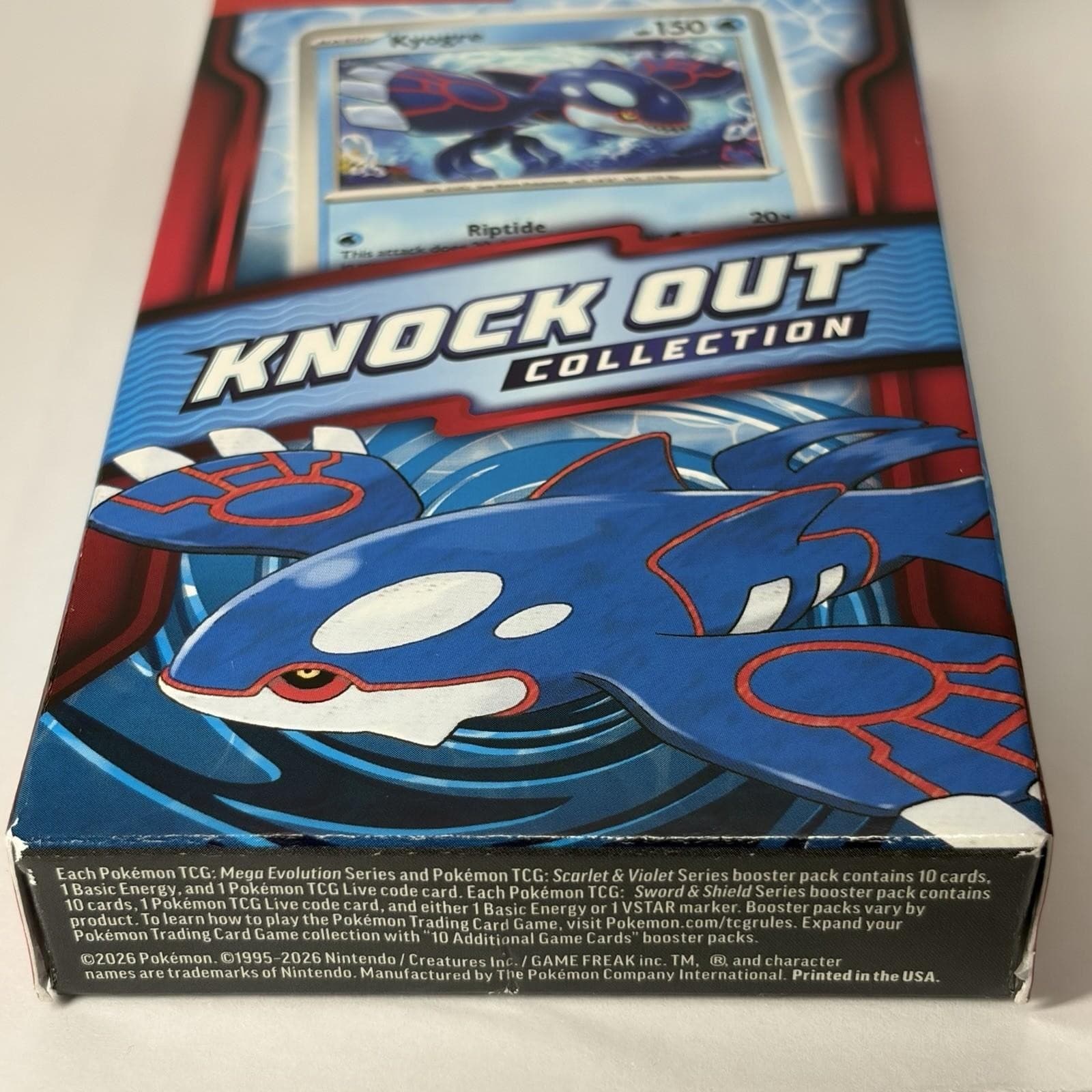 Kyogre Knock Out Collection - Sealed - Thumbnail 5