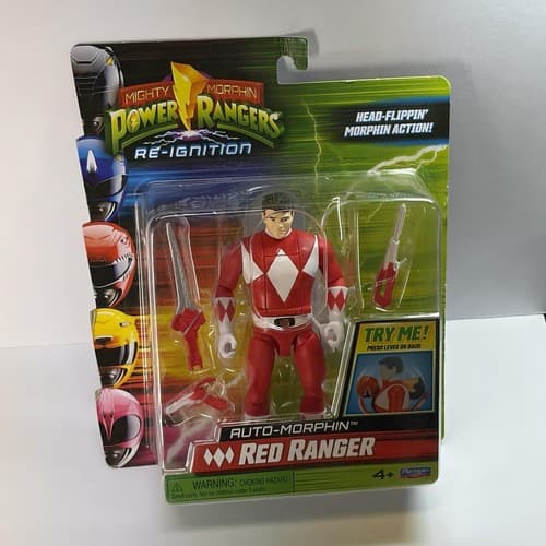 MMPR Red Ranger Re-Ignition Action Figure Auto Morphin - Power Rangers - Thumbnail 2
