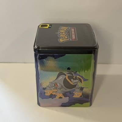 Pokémon TCG Stacking Tin 2025 Full Display Case 6 Tins New/ Factory Sealed - Thumbnail 2