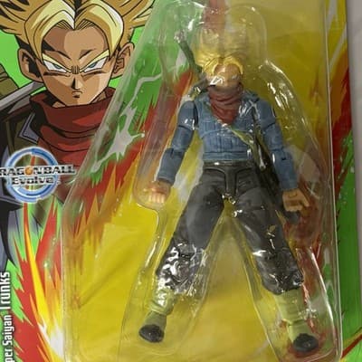 Super Saiyan Trunks - Dragon Ball Super Evolve 5” Action Figure Bandai - Thumbnail 2