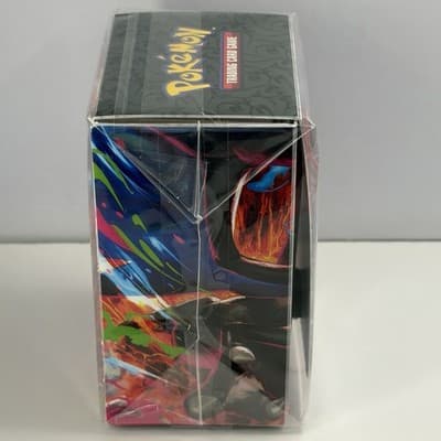 Pokémon Mega Charizard X ex Tin Promo Card Sleeves Coin Dice Deck Box / New - Thumbnail 5