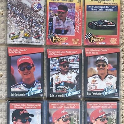 Winner's Circle NASCAR 1998 Trading Card Lot Earnhardt Jr Labonte Series