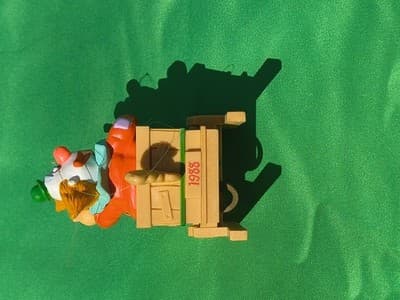 Hallmark Clown Plastic Christmas Ornament Vintage 1988 Keepsake - Thumbnail 3