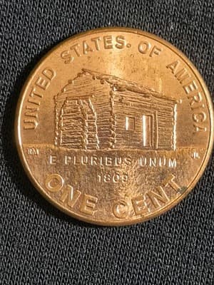 2009 D Lincoln Bicentennial Early Childhood Small Cent Log Cabin Reverse