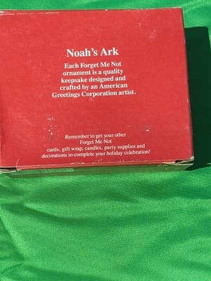 Forget Me Not American Greetings Noah's Ark Christmas Ornament RX-1002 - Thumbnail 2