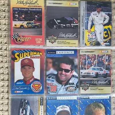 Winner's Circle NASCAR 1998 Trading Card Lot Earnhardt Jr Labonte Series - Thumbnail 2