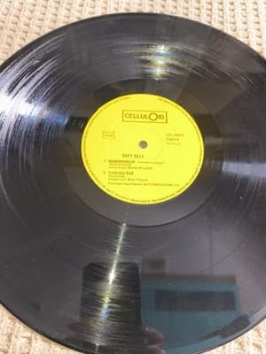 Soft Cell Tainted Love / Where Did Our Love Go Vinyl Celluloid 12" Synthpop 33 …