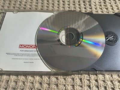 Hasbro Interactive Monopoly CD-ROM Windows Board Strategy Game Multiplayer 1997 - Thumbnail 4