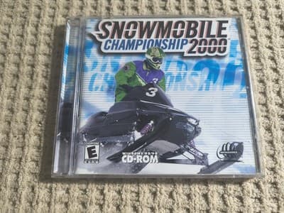 Infogrames Snowmobile Championship 2000 Racing Sports PC CD-ROM 1999 Game