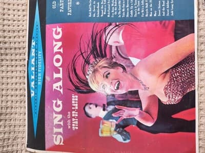 Valiant Sing Along with the Stay-Up-Lates LP Vinyl High Fidelity 12" 33 RPM