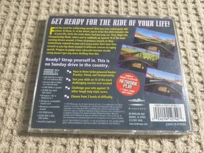 Mindscape Al Unser, Jr. Arcade Racing PC Car Racing Game Network Play 1997 - Thumbnail 2