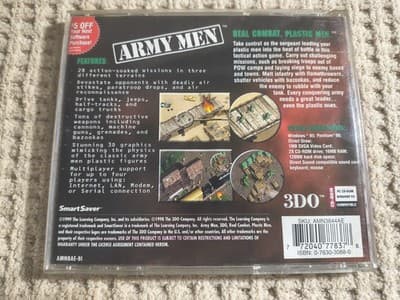 Army Men The Learning Company PC Action Strategy Game Multiplayer 3D 1999 - Thumbnail 2