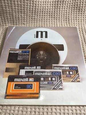Maxell Rock Sampler LP Vinyl RCA Records Rock Compilation 12" 33 RPM Stereo - Thumbnail 4