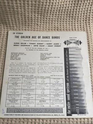 The Golden Age of Dance Bands LP Vinyl Glenn Miller Somerset 12" Dance 33 RPM - Thumbnail 2