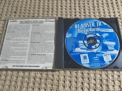 Mindscape Al Unser, Jr. Arcade Racing PC Car Racing Game Network Play 1997 - Thumbnail 3