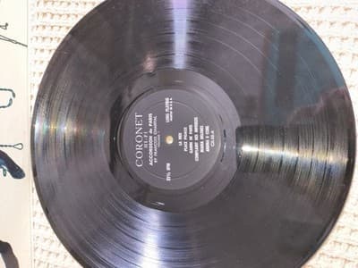 Coronet François Chantal Accordeon de Paris LP Vinyl World France 12" 33 RPM - Thumbnail 3